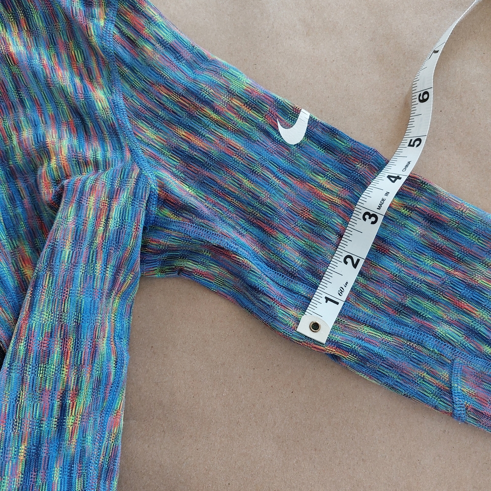 Nike Pro Running Warm Patterned Quarter-Zip Top W… - image 4